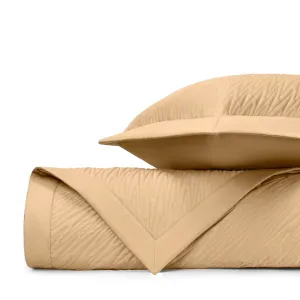 Blaze Quilted Gold by Home Treasures