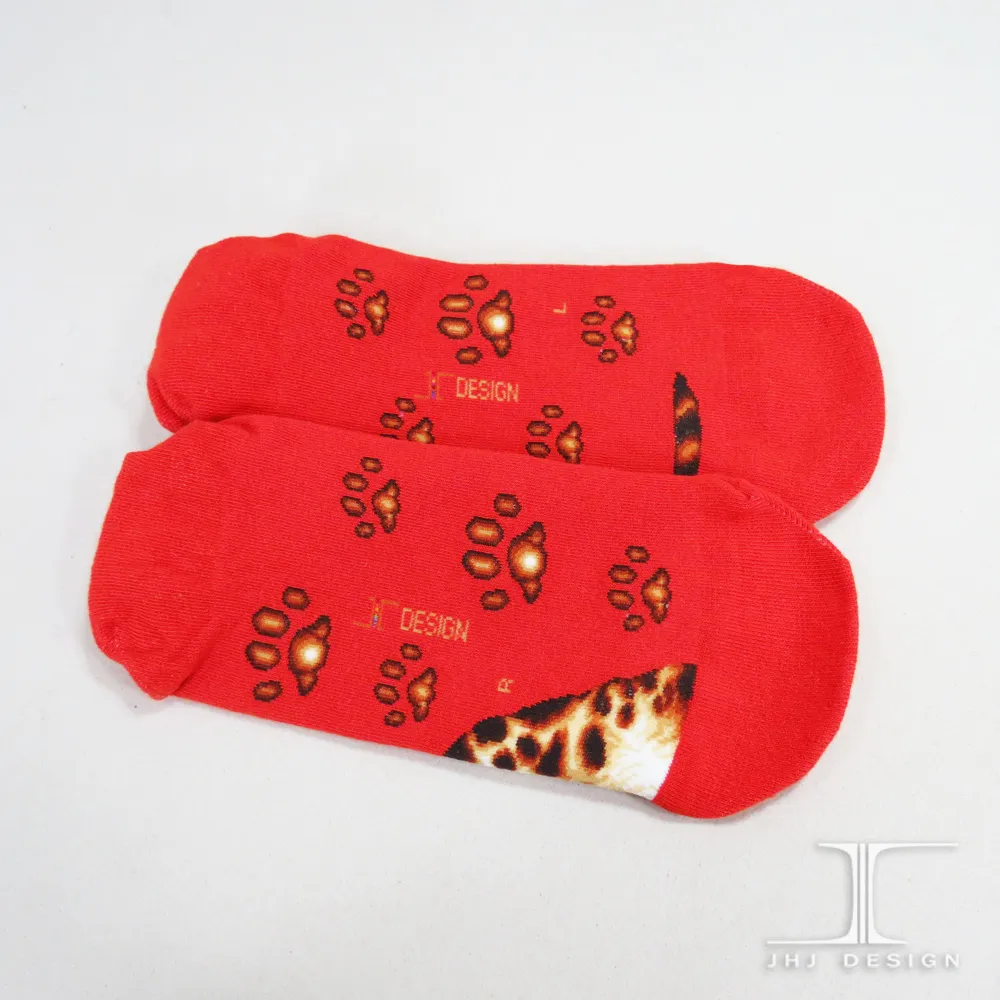 Cat Ankles - Bengal Orange