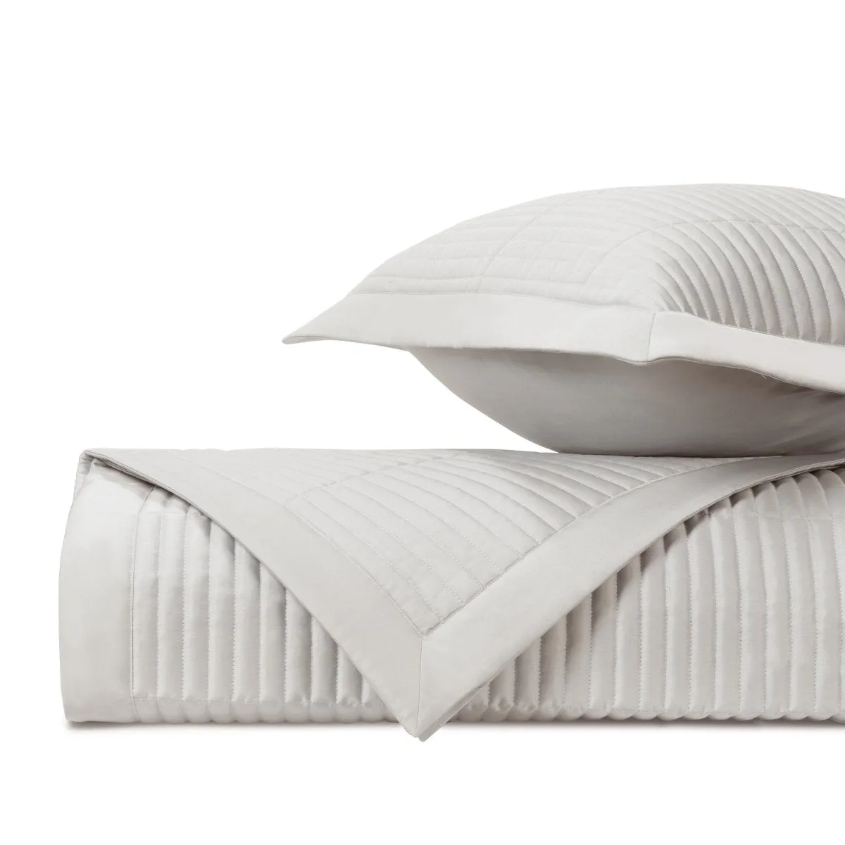 Channel Quilted Oyster by Home Treasures