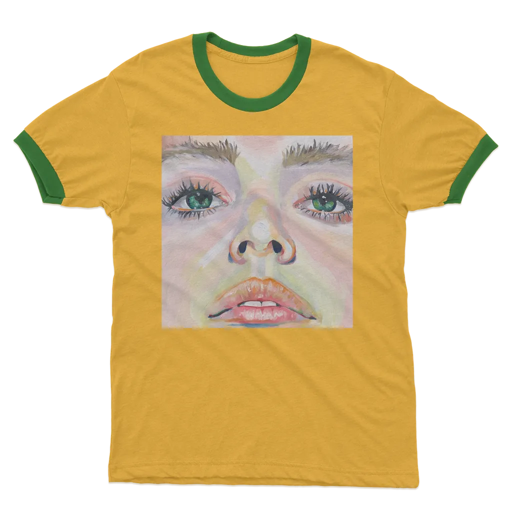 Fear vs Courage - Adult Ringer T-Shirt