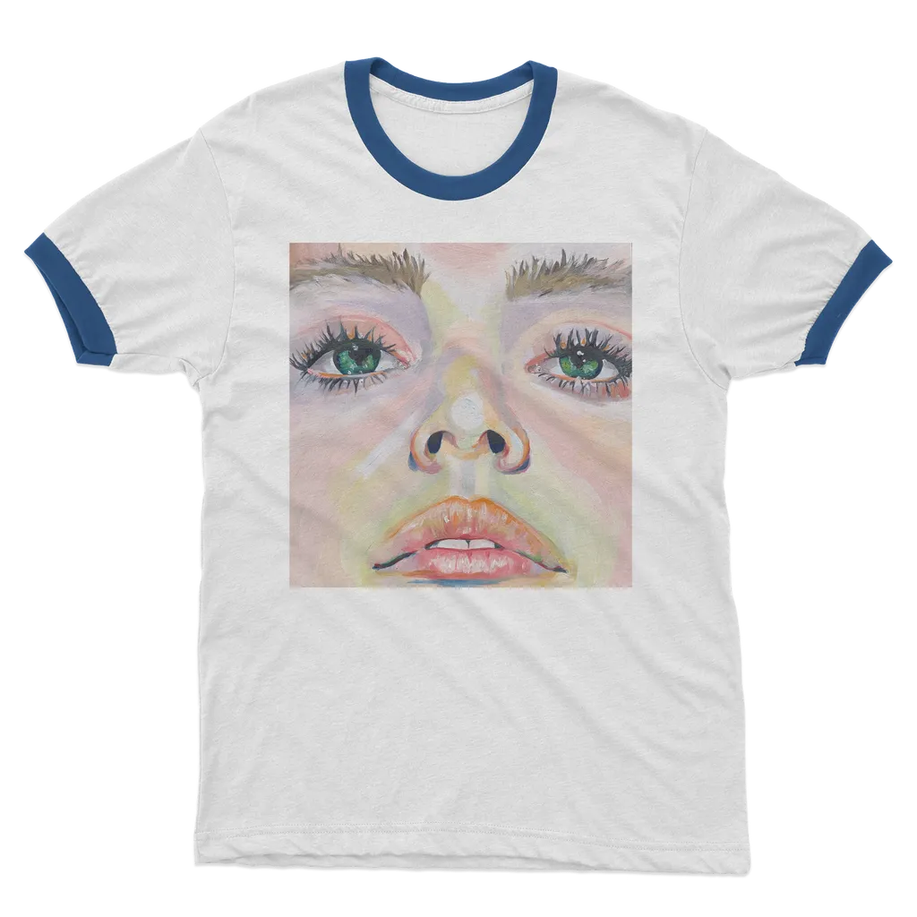 Fear vs Courage - Adult Ringer T-Shirt