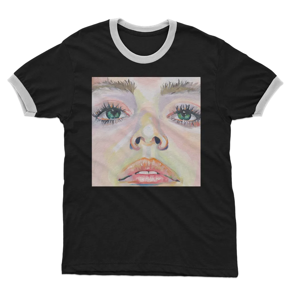 Fear vs Courage - Adult Ringer T-Shirt
