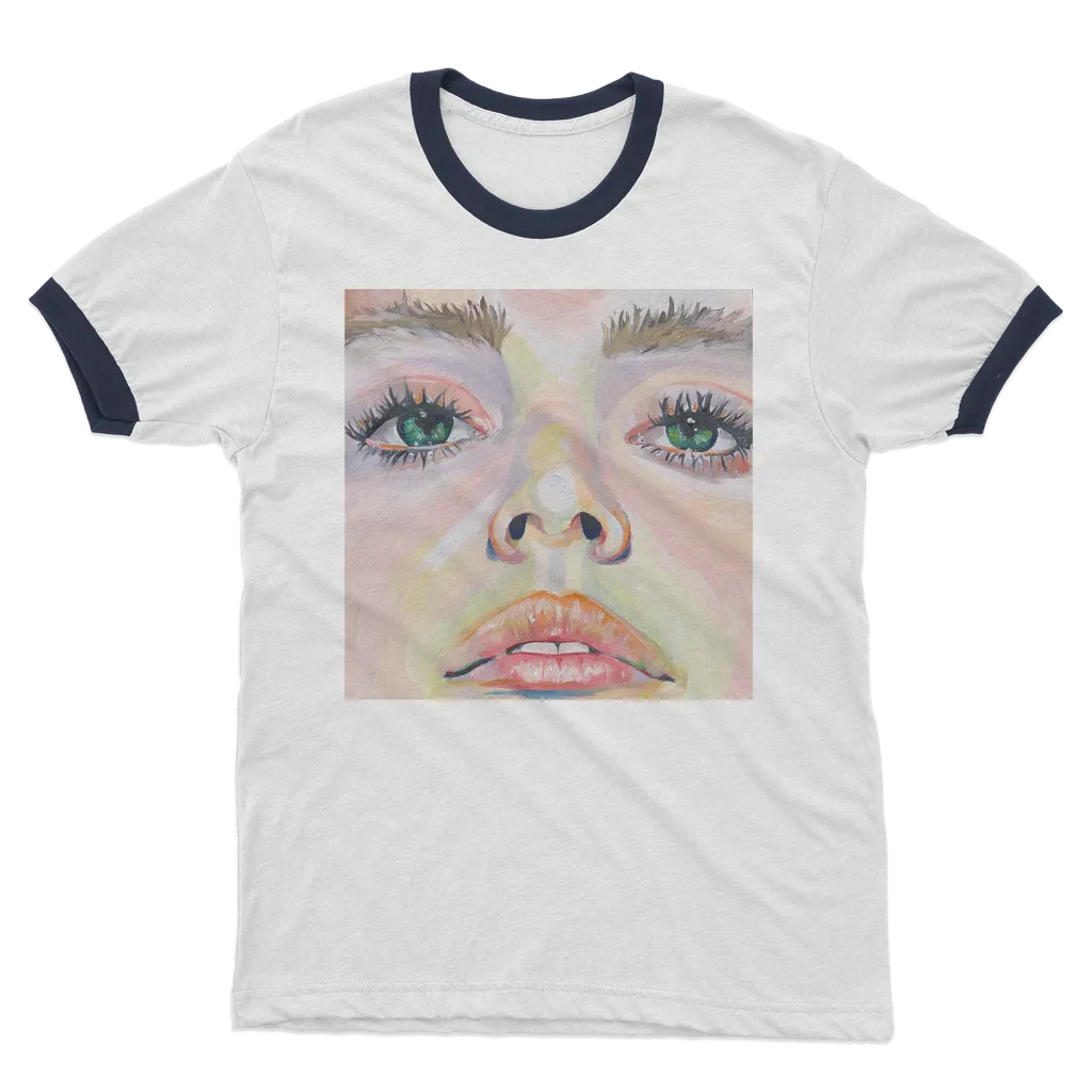 Fear vs Courage - Adult Ringer T-Shirt