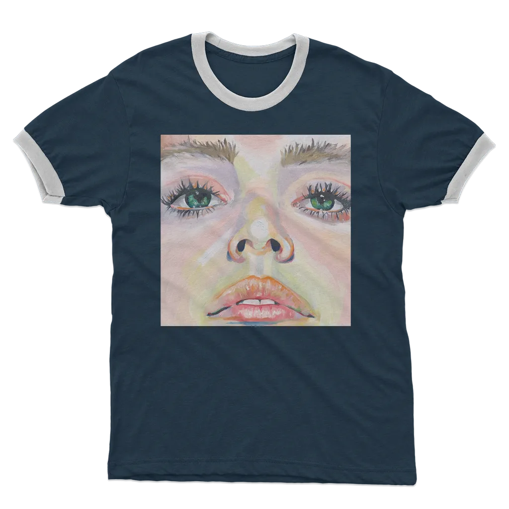 Fear vs Courage - Adult Ringer T-Shirt