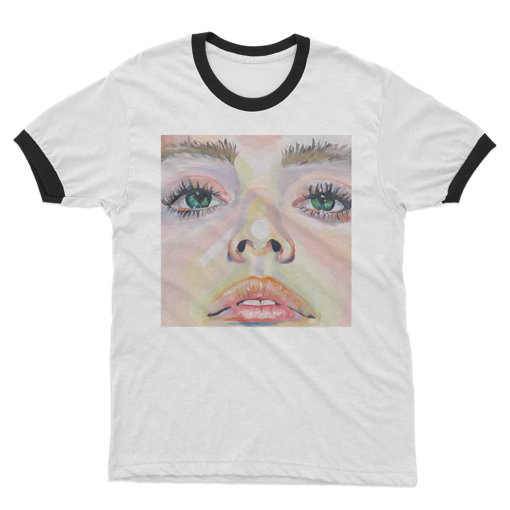 Fear vs Courage - Adult Ringer T-Shirt