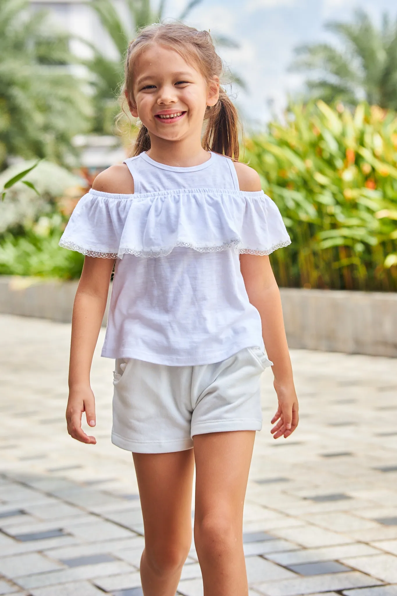 Kids Knit Shorts