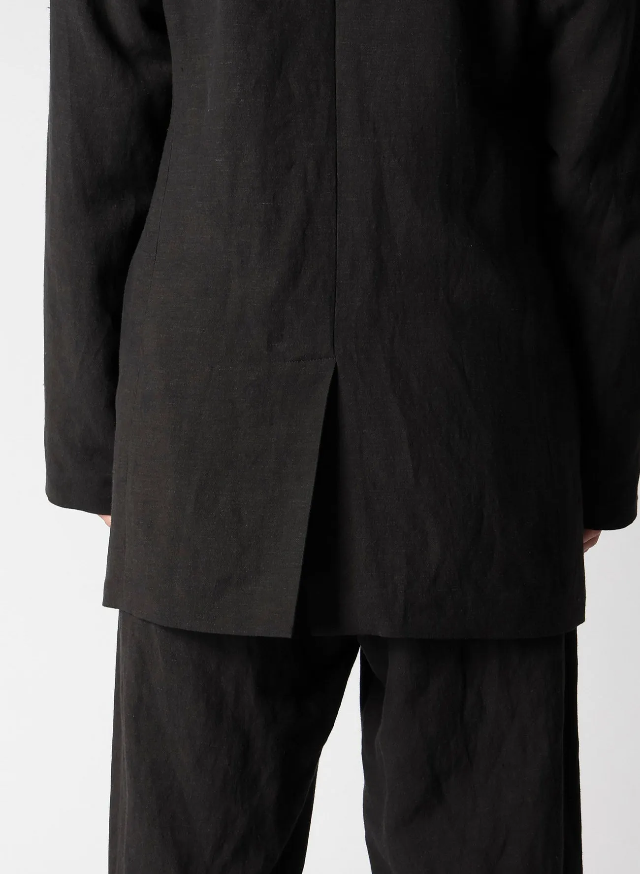 LI/RYCANVAS BOX POCKET BUTTON JACKET