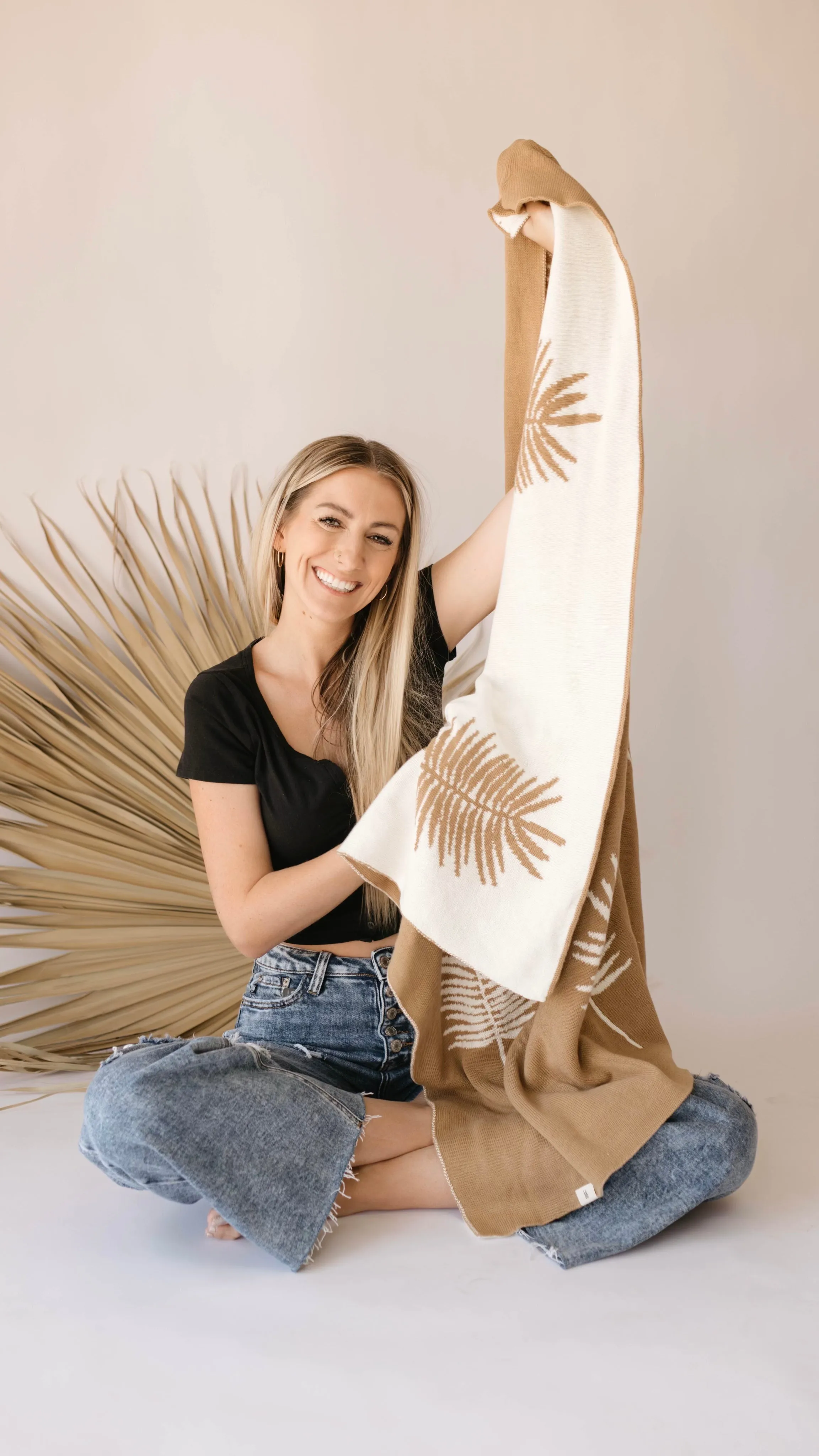 Palm | Knit Blanket