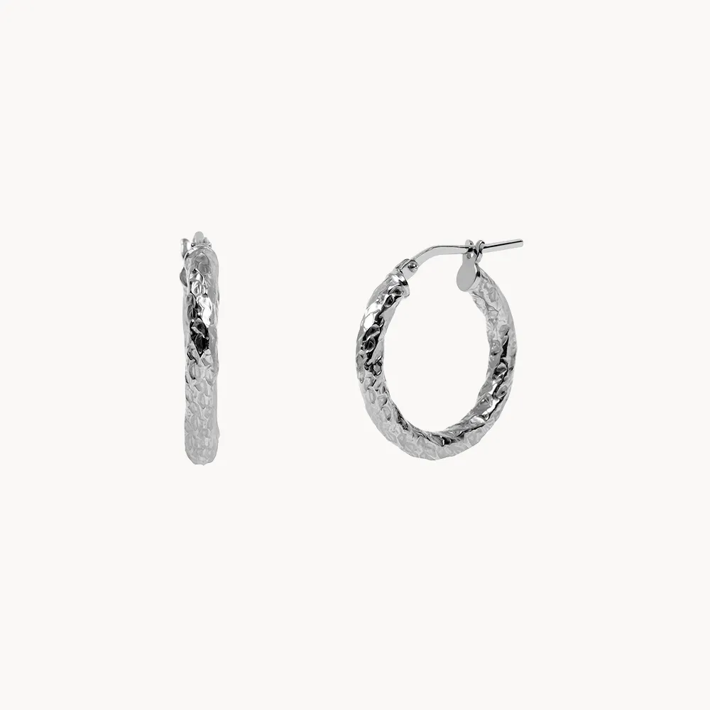 PENDIENTES TEXTURED CLASSIC