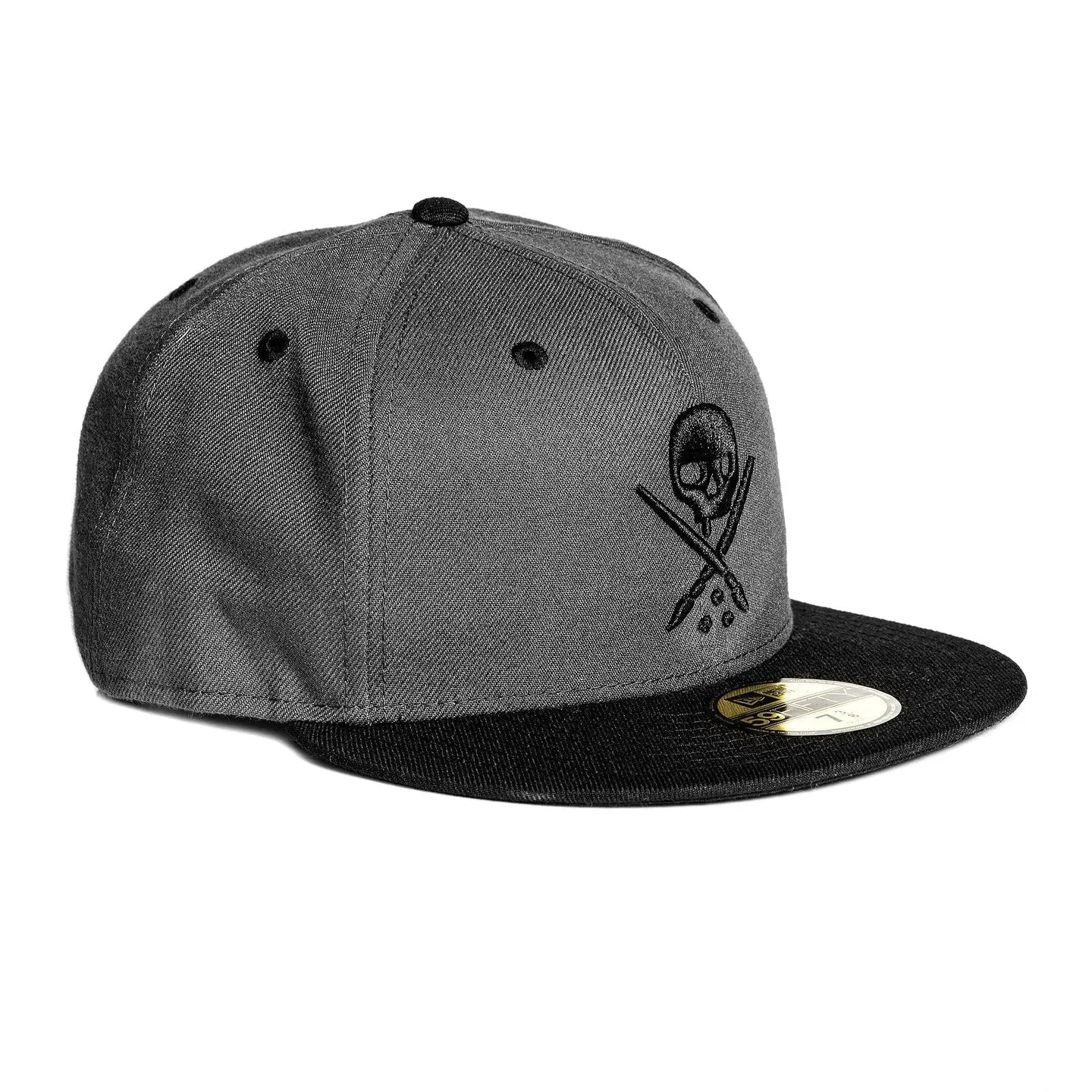 Sullen Badge Eternal Grey Stretched Fitted Cap