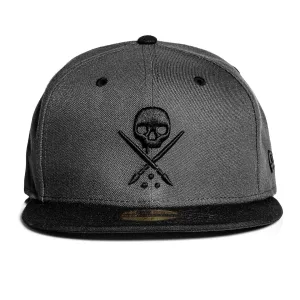 Sullen Badge Eternal Grey Stretched Fitted Cap