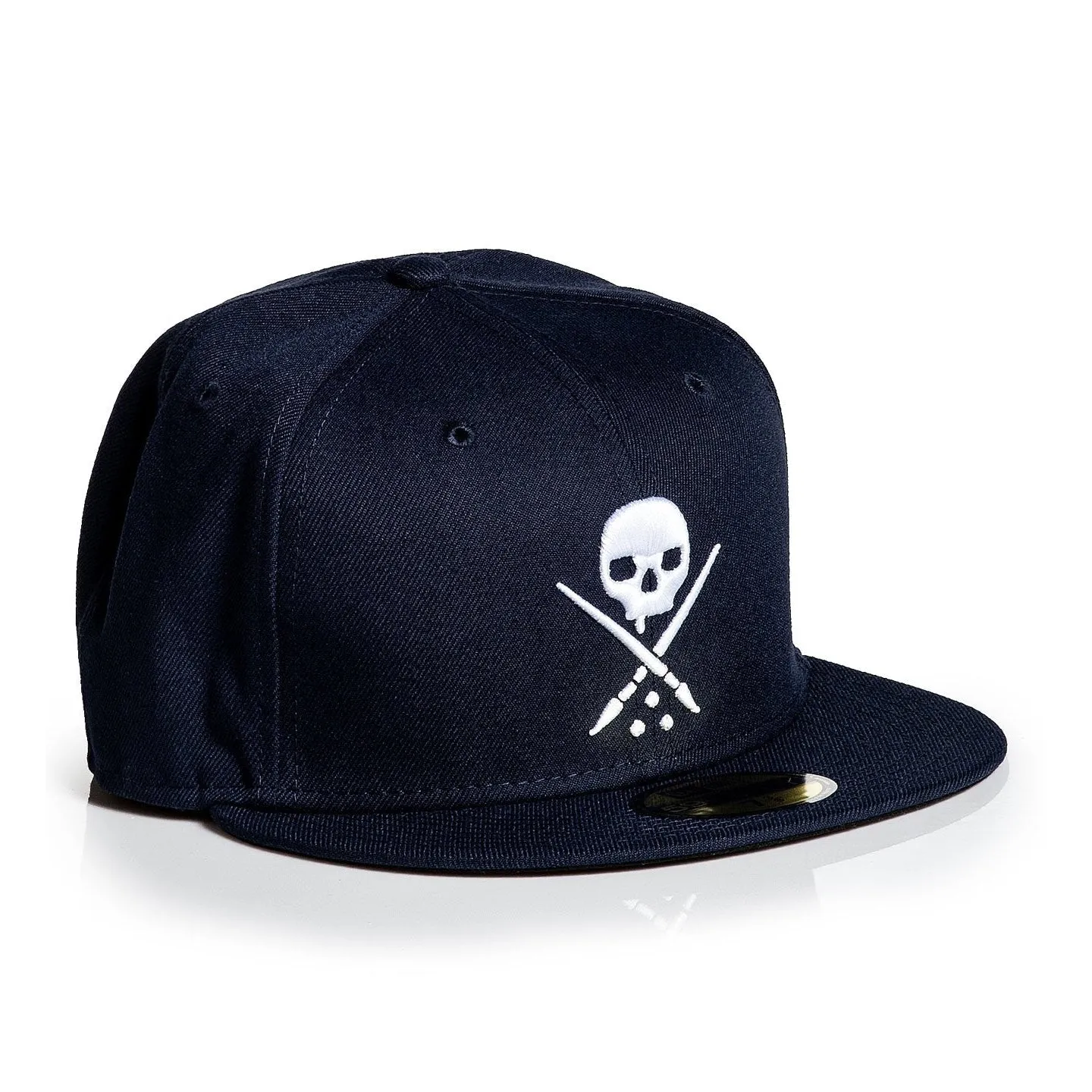 Sullen Badge Navy Stretched Fitted Cap