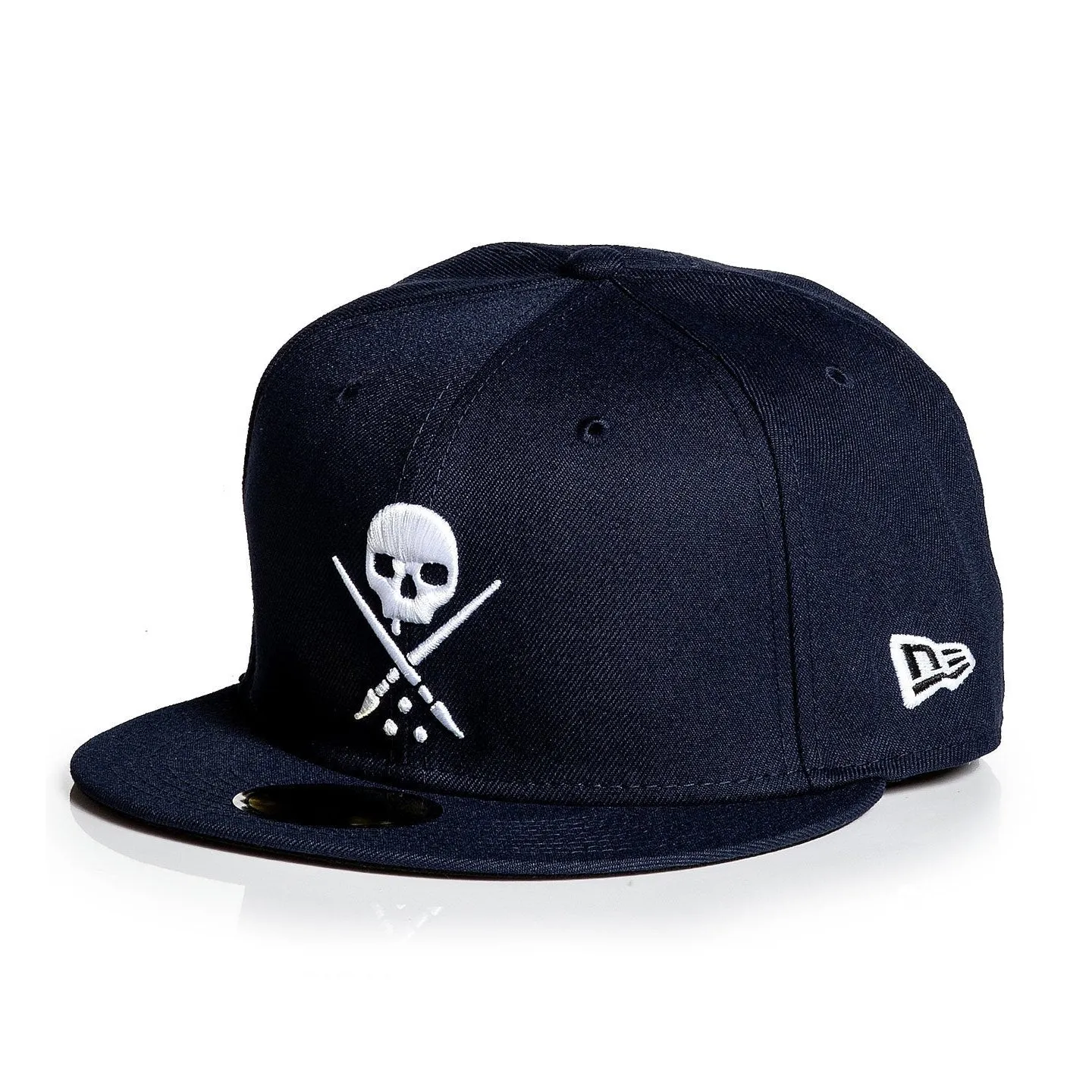 Sullen Badge Navy Stretched Fitted Cap