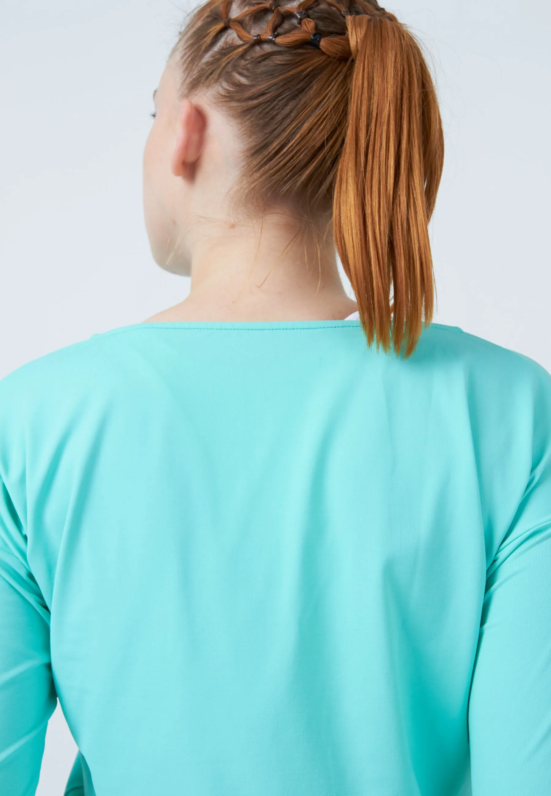 Tennis 3/4 Loose Fit Shirt, mint green