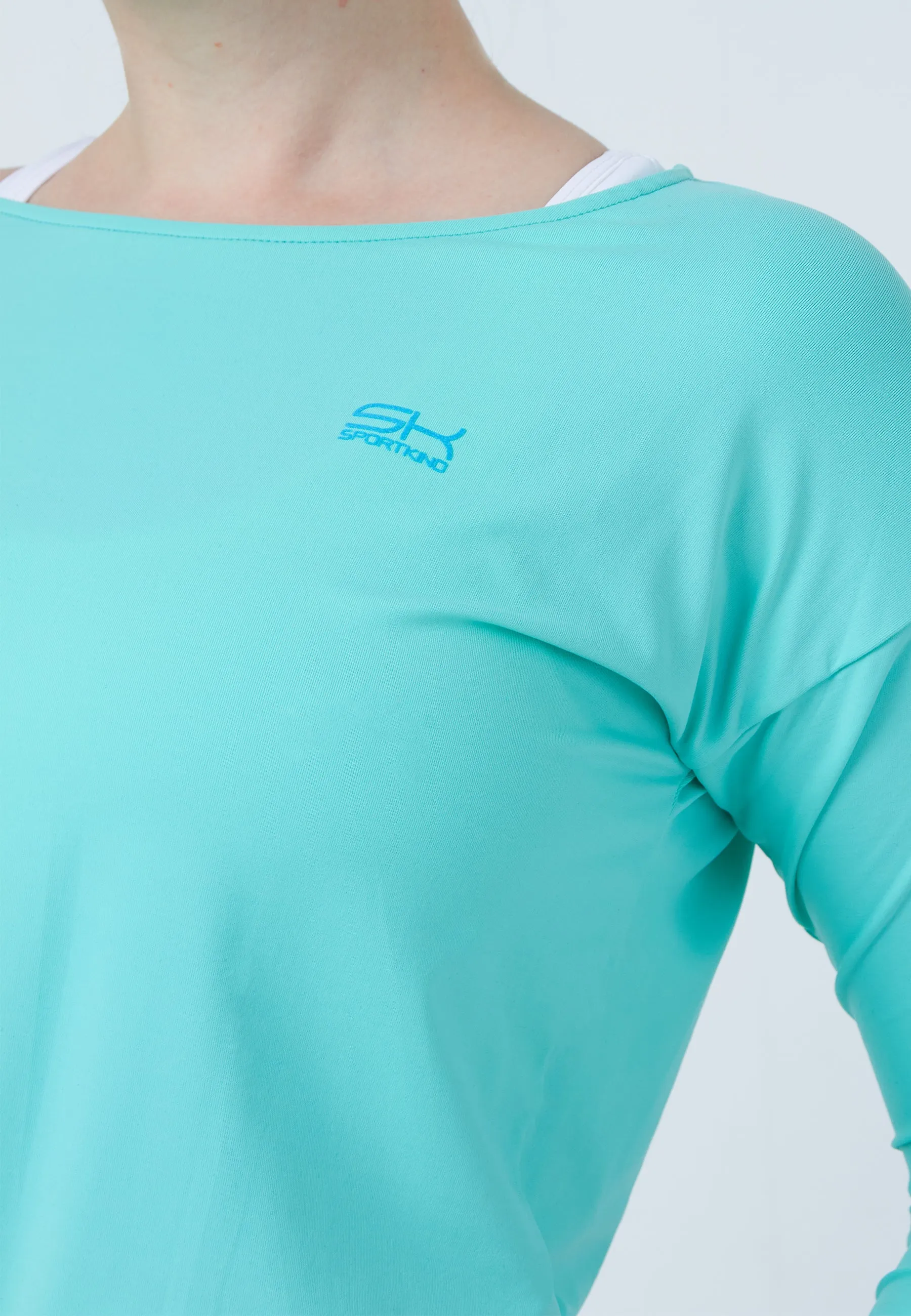 Tennis 3/4 Loose Fit Shirt, mint green